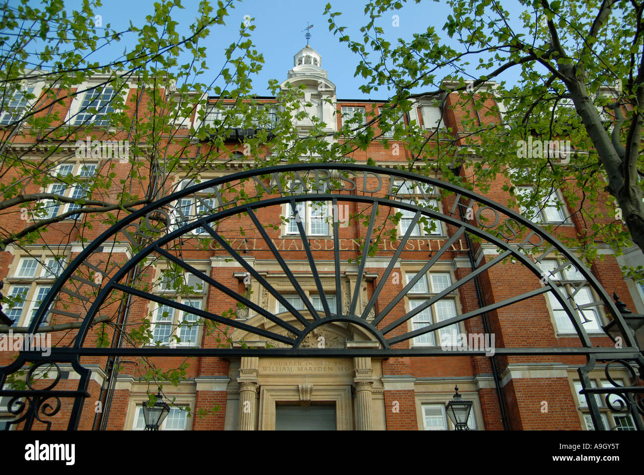 La Royal Marsden Hospital à Londres Banque D'Images