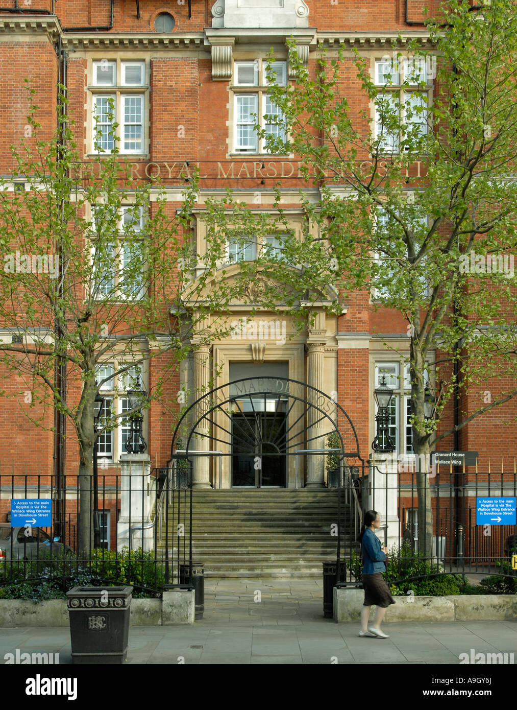 La Royal Marsden Hospital à Londres Banque D'Images