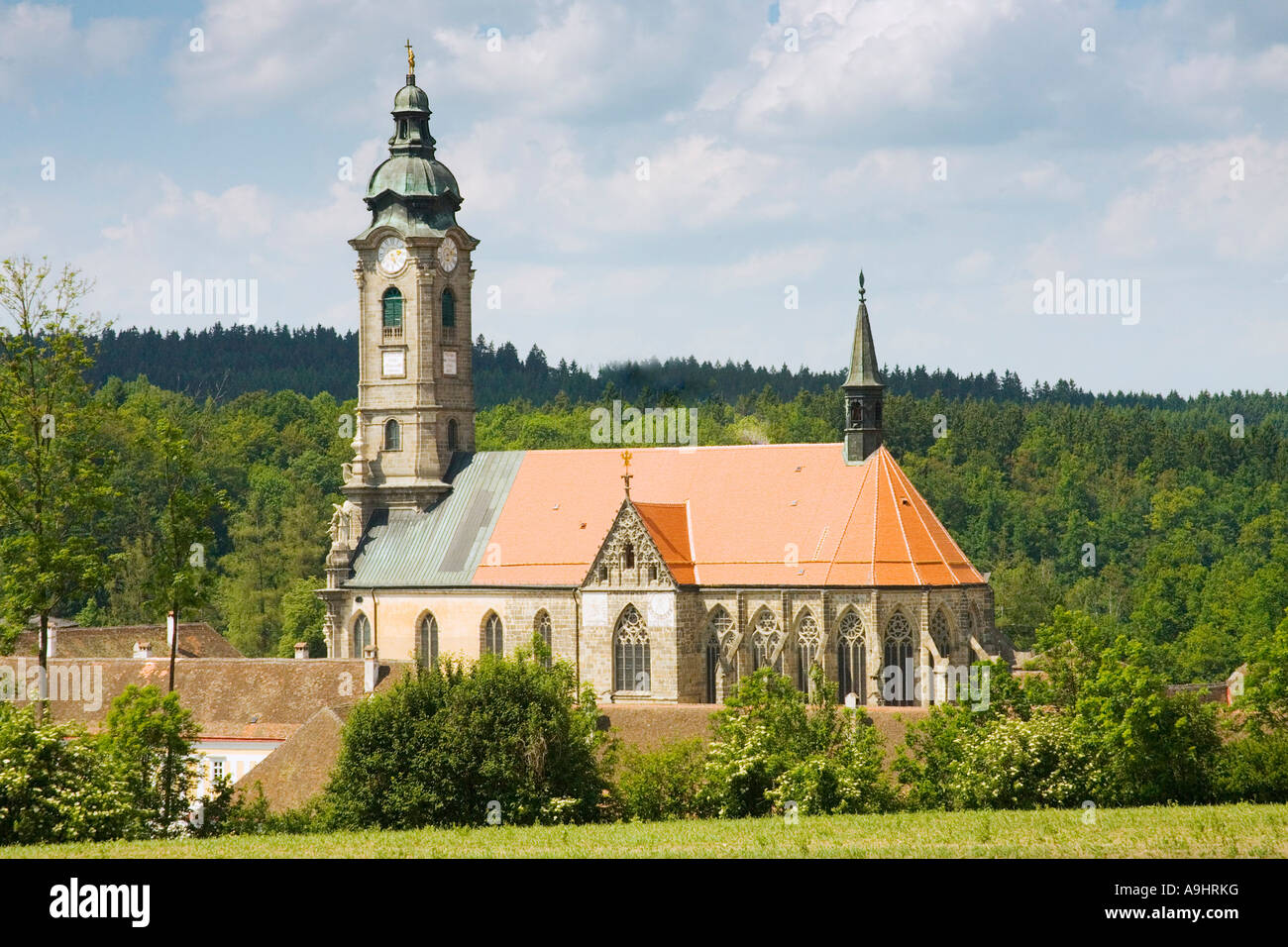 Couvent Zwettl, région de Waldviertel, Basse Autriche, Autriche Banque D'Images