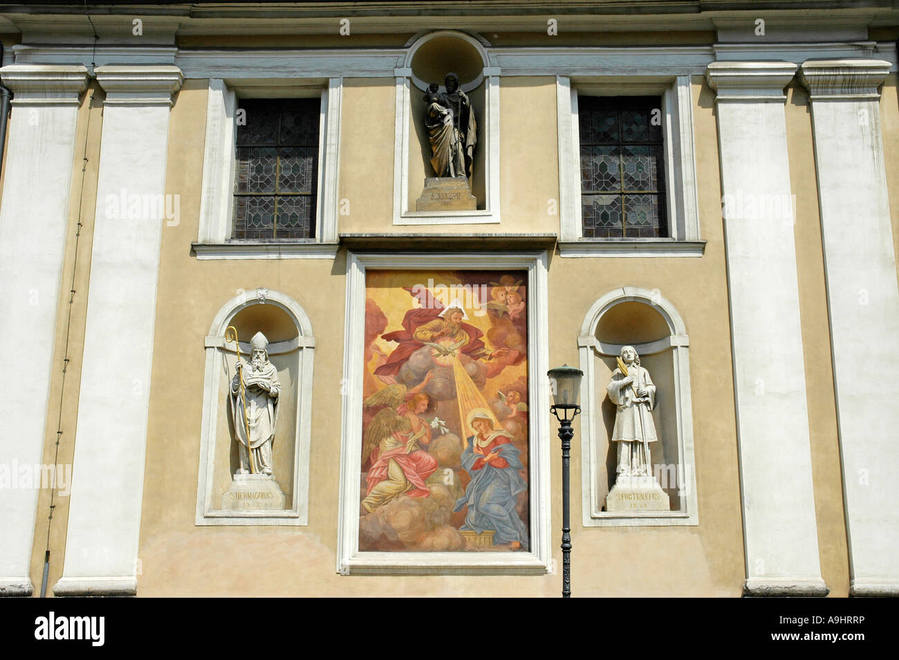 La cathédrale Saint-Nicolas, Ljubljana, Slovénie Banque D'Images