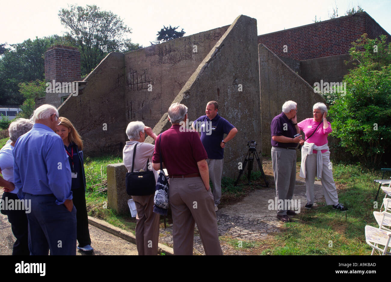 Bawdsey station émetteur des programmes de restauration de la BBC open day 2004 Banque D'Images