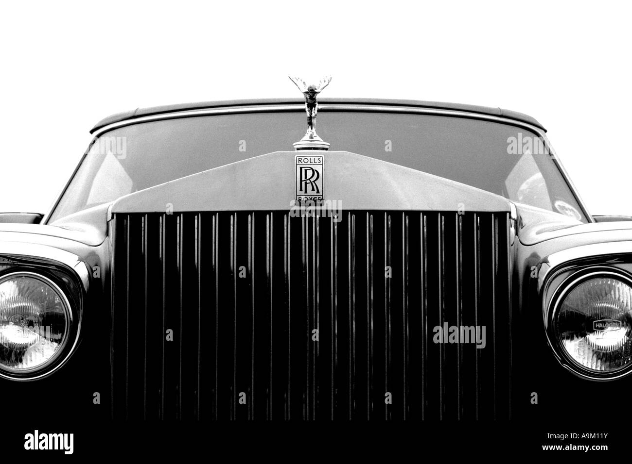 Rolls Royce Corniche Mk2. Mascottes mascotte spirit of ecstasy ornements de capot dame femme slim figure féminine emblématique icône curvy svelt Banque D'Images