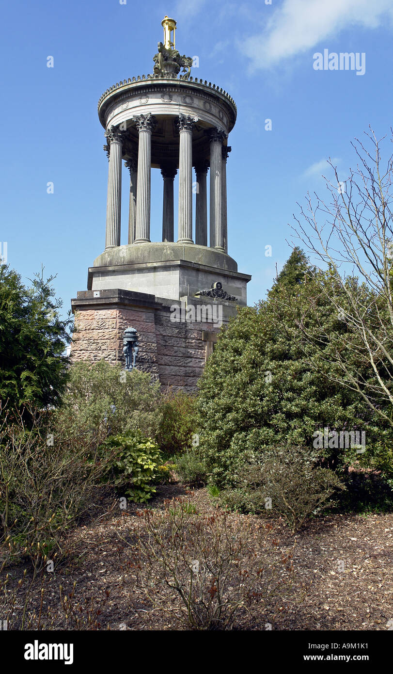 Robert Burns Monument à la Burns National Heritage Park Alloway Ecosse Banque D'Images
