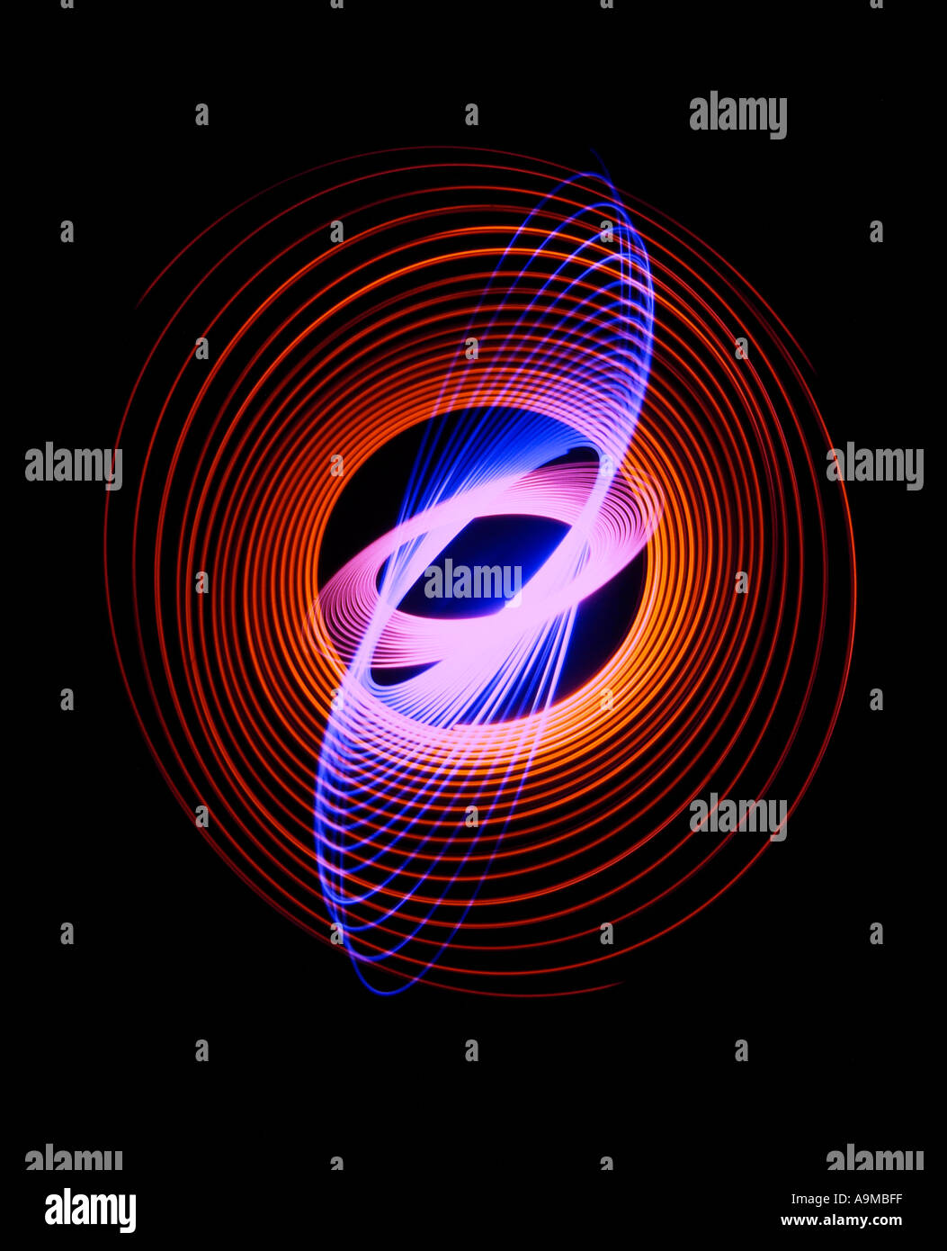 rayon de lumière Banque D'Images