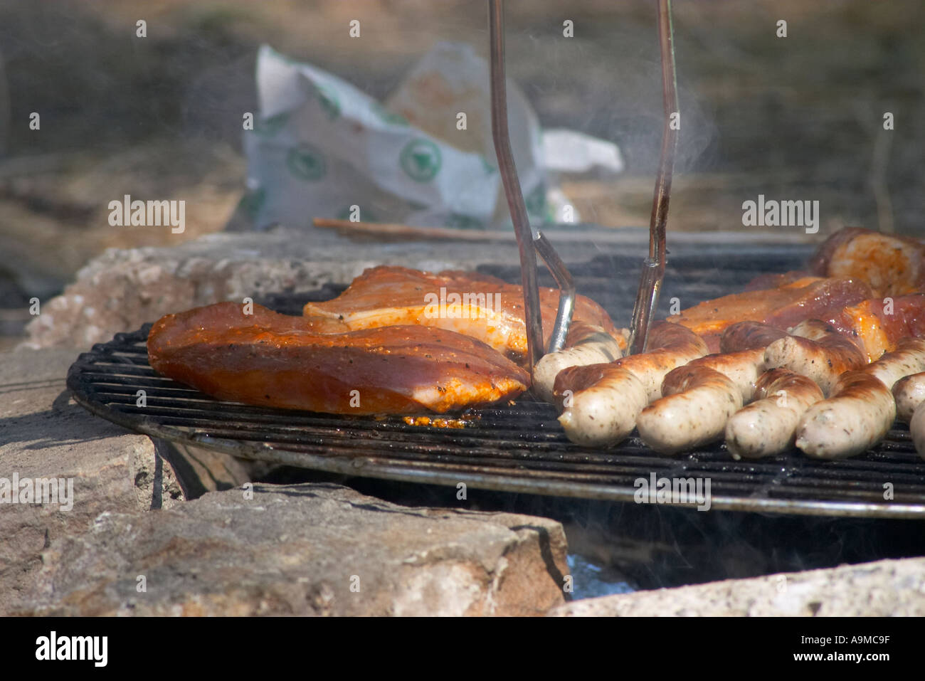 barbecue Banque D'Images