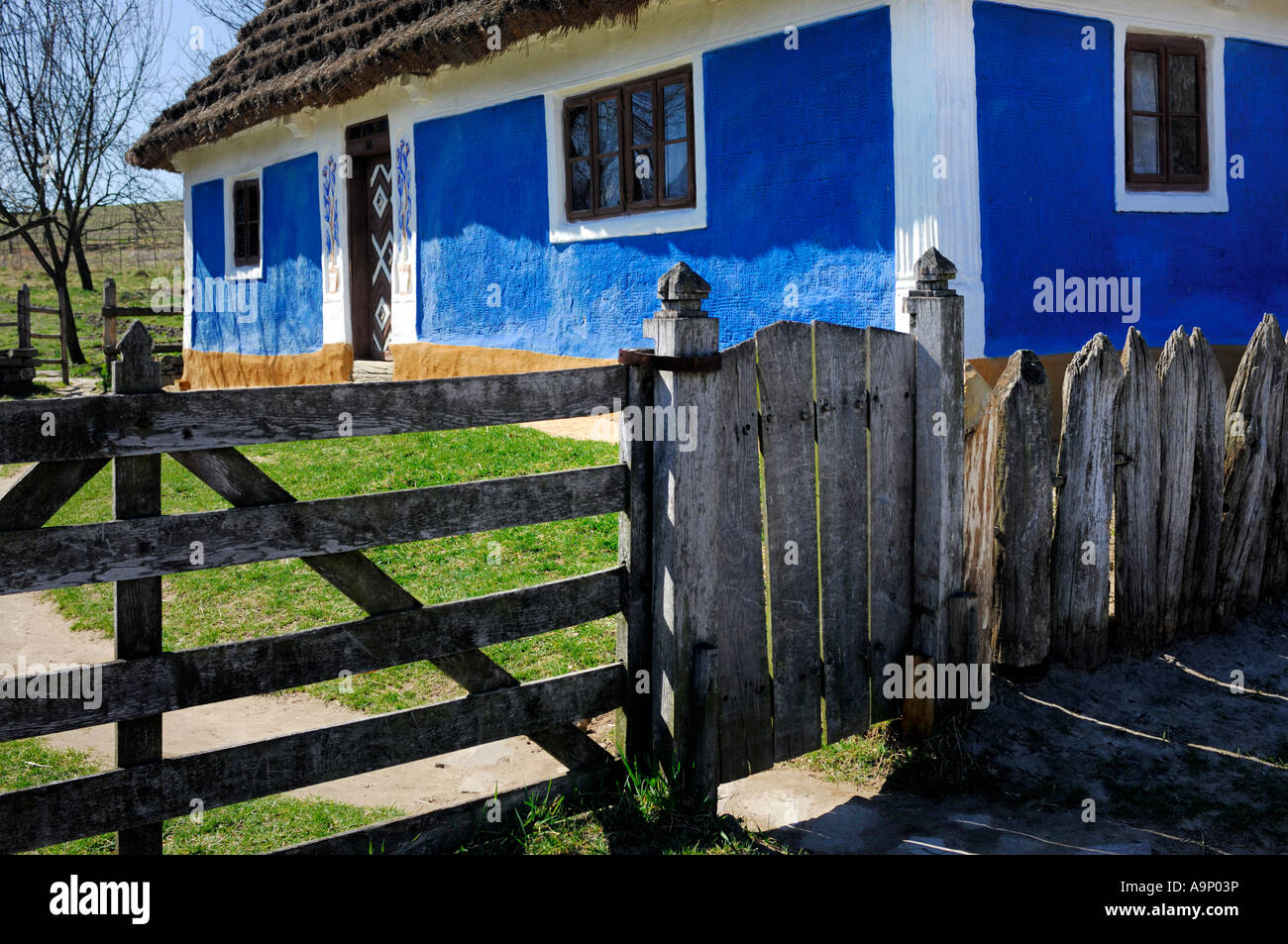 Vieille maison de campagne Banque D'Images