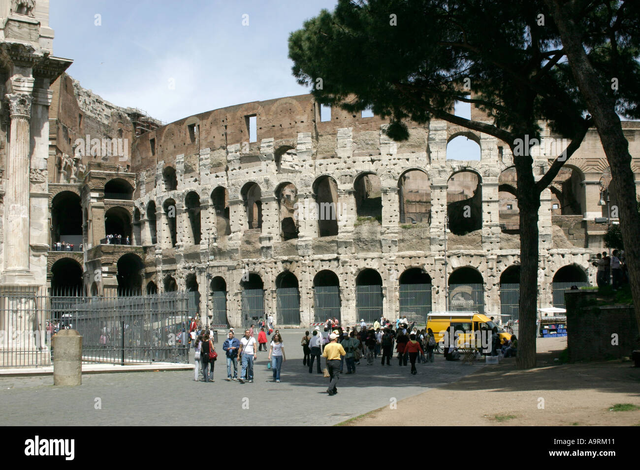 Le Colisée, Rome, Italie. Banque D'Images
