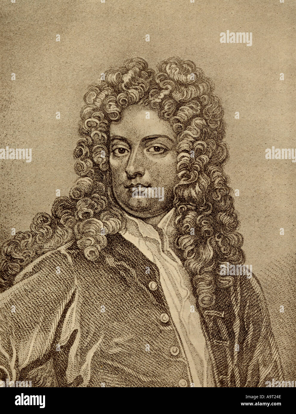 Joseph Addison, 1672 - 1719. English essayiste, poète, dramaturge, et homme politique. Banque D'Images