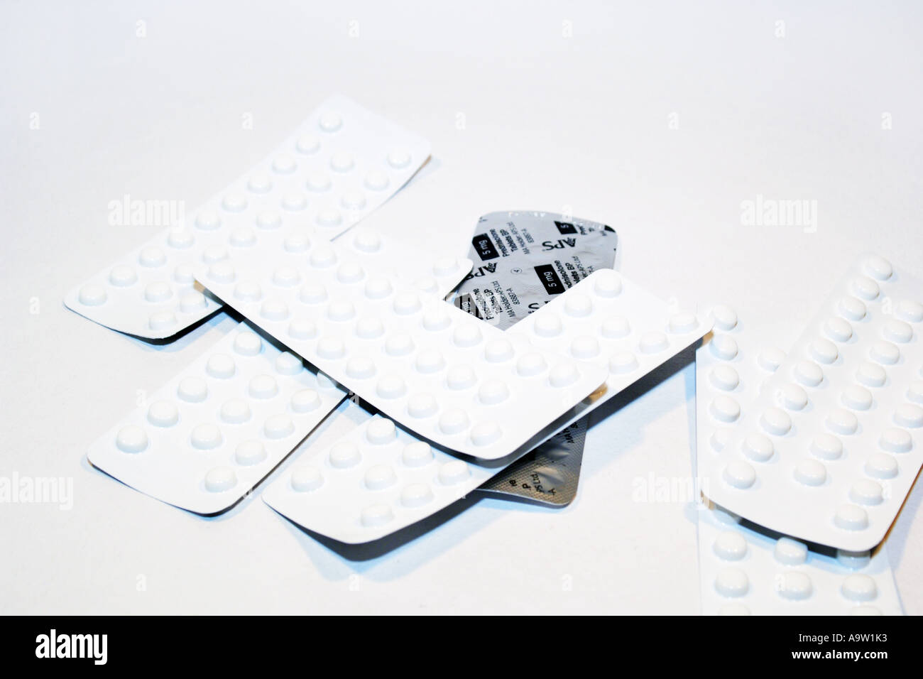 Boîtes de médicaments stéroïdes Prednisolone Banque D'Images