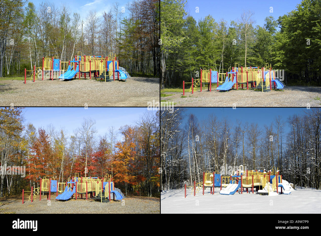 Images 4 Saisons - recherche DENNIS MACDONALD 4 saisons pour une plus grande sélection des images individuelles illustré ici Banque D'Images