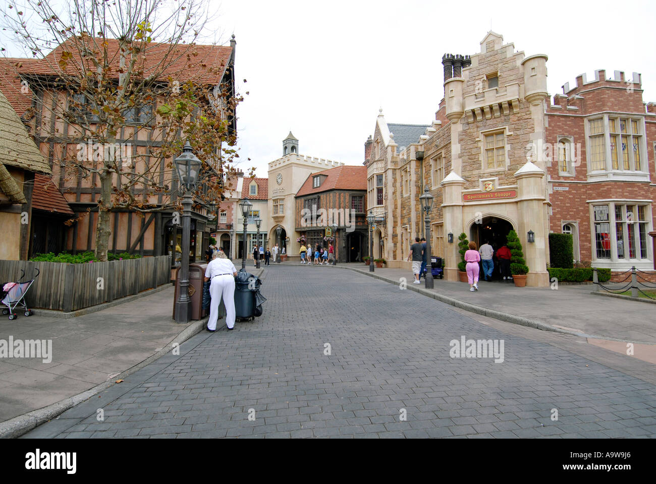 Le Centre Epcot à Walt Disney World Orlando Floride FL le parc à thème Banque D'Images