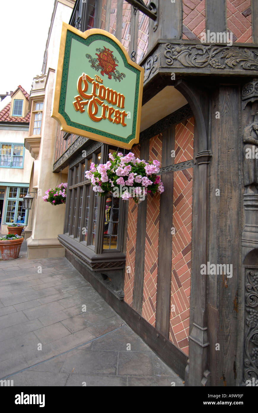 Le Centre Epcot à Walt Disney World Orlando Floride FL le parc à thème Banque D'Images