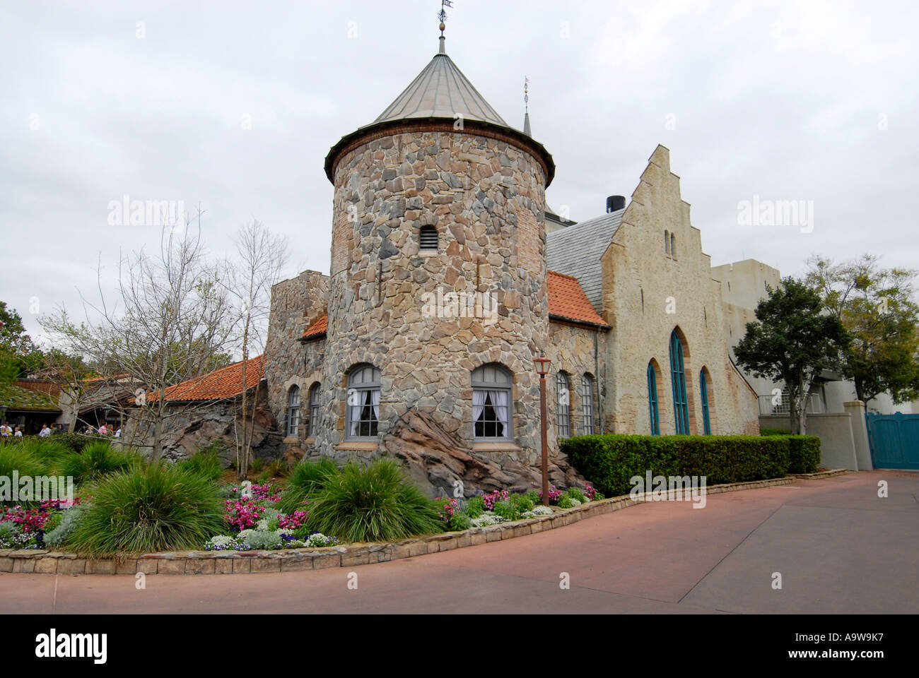 Le Centre Epcot à Walt Disney World Orlando Floride FL le parc à thème Banque D'Images
