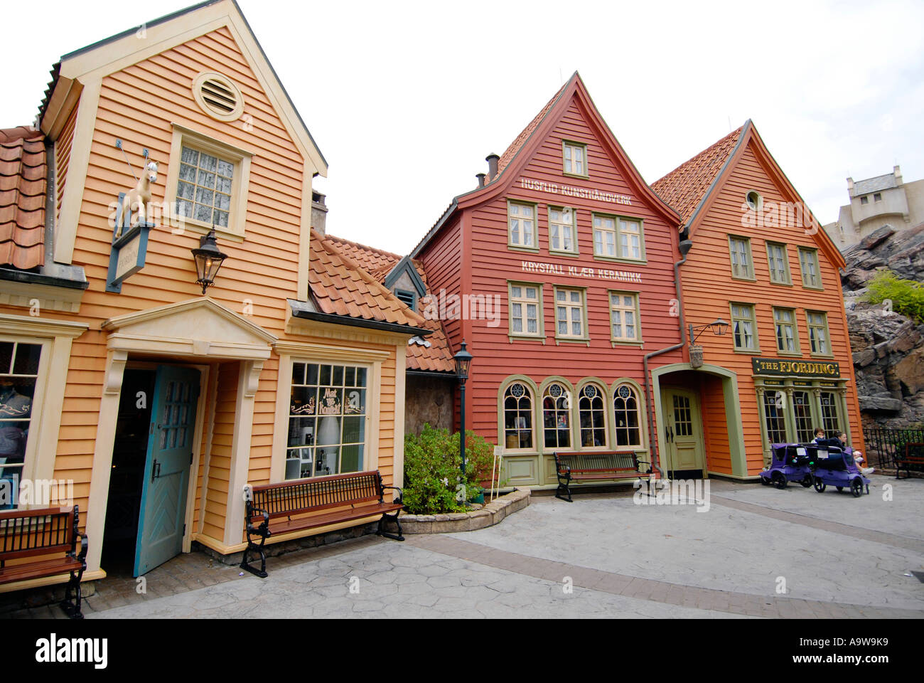 Le Centre Epcot à Walt Disney World Orlando Floride FL le parc à thème Banque D'Images