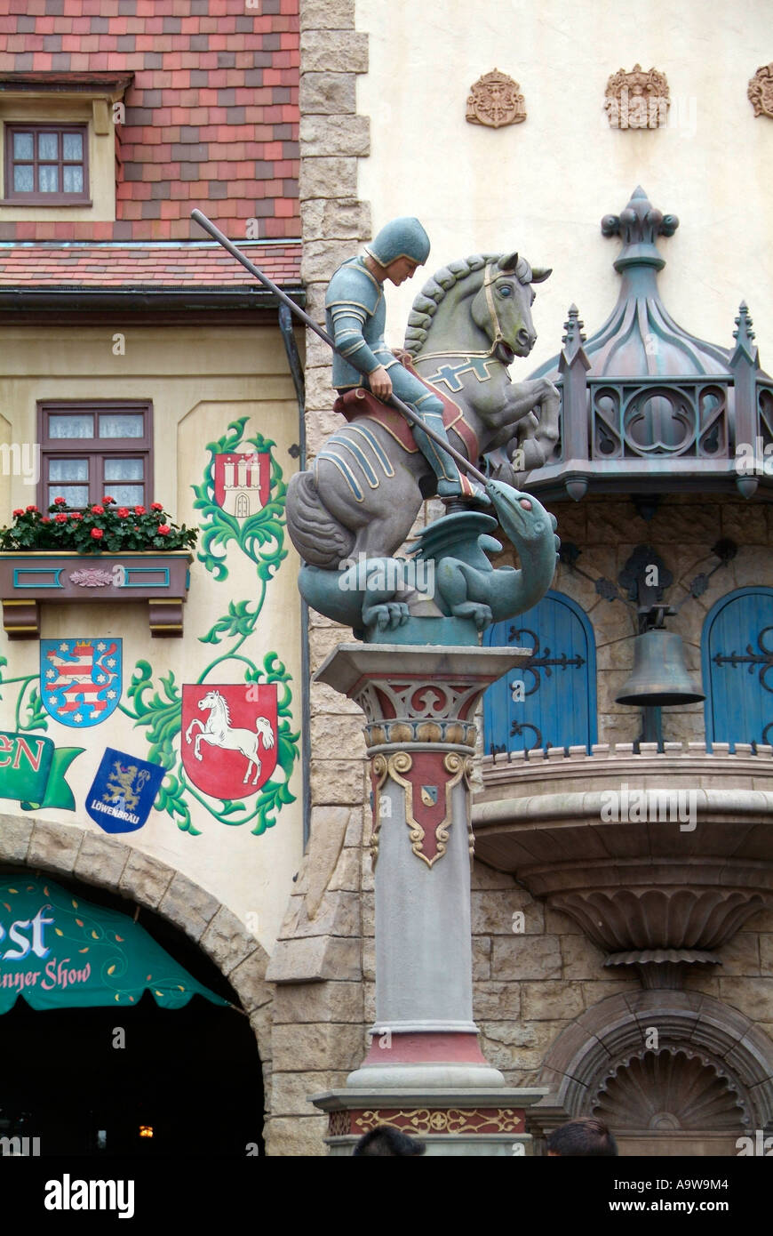 Le Centre Epcot à Walt Disney World Orlando Floride FL le parc à thème Banque D'Images