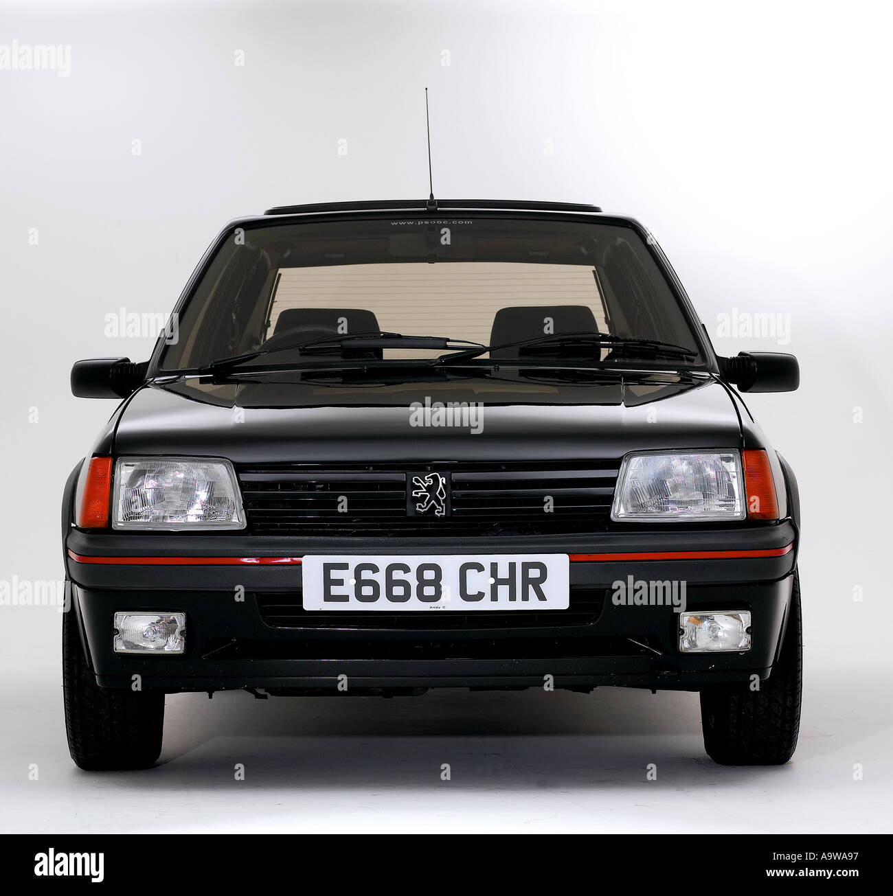 1987 Peugeot 205 GTI 1.6 Banque D'Images