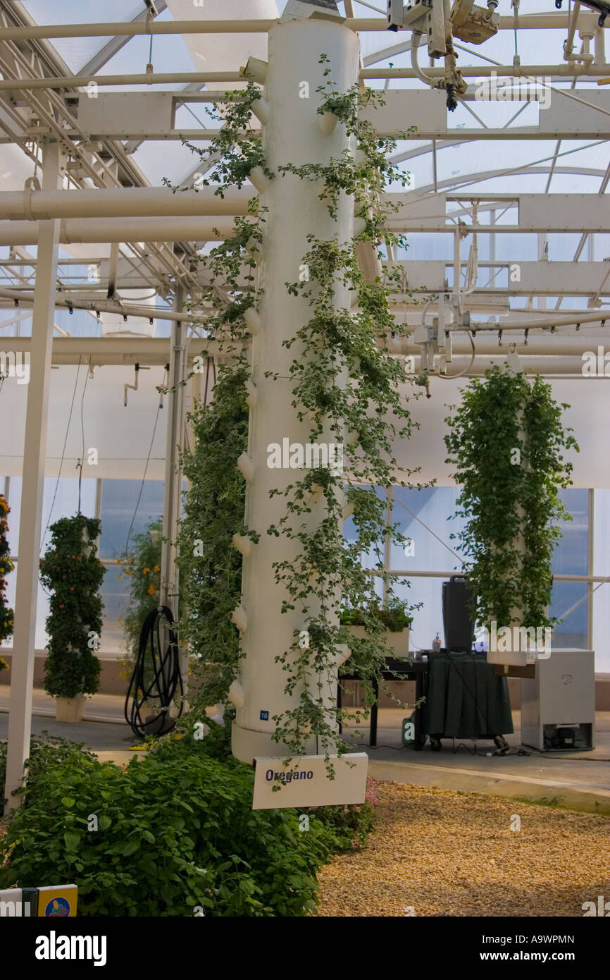 Les cultures expérimentales de la NASA, Epcot Center, Orlando, Floride Banque D'Images