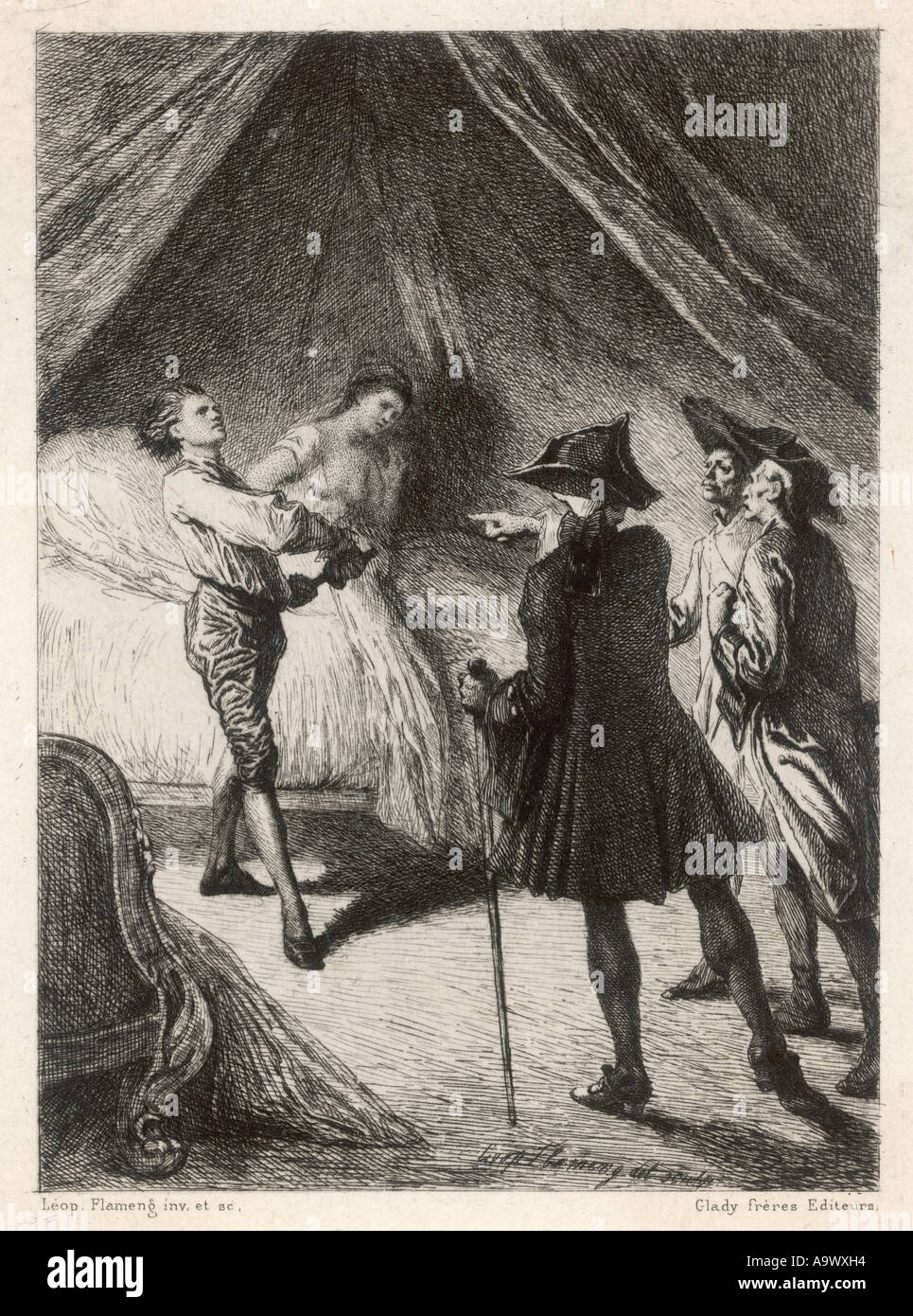 Prevost, Manon Lescaut Banque D'Images