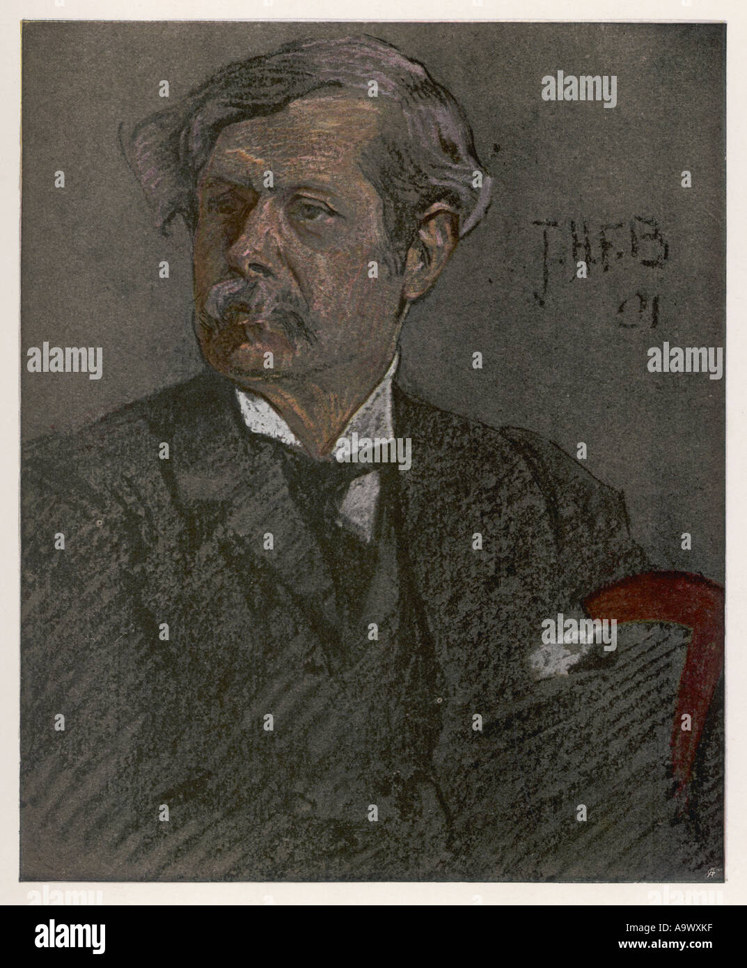 Alfred East Banque D'Images