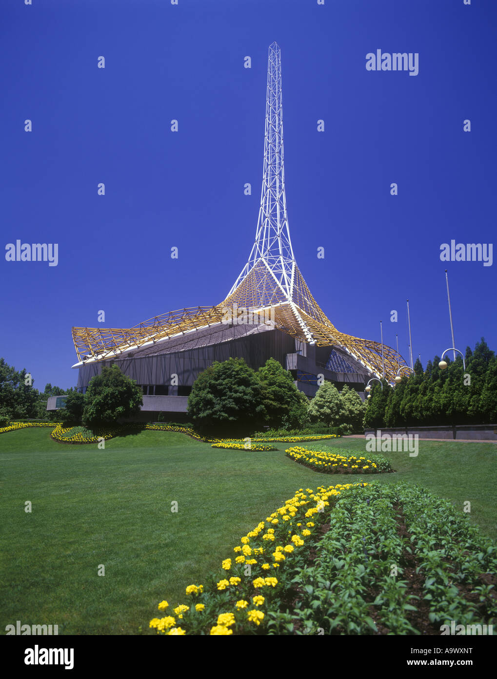 Centre des arts JARDINS CONCERT HALL DE MELBOURNE Southbank Melbourne Australie VICTORIA Banque D'Images