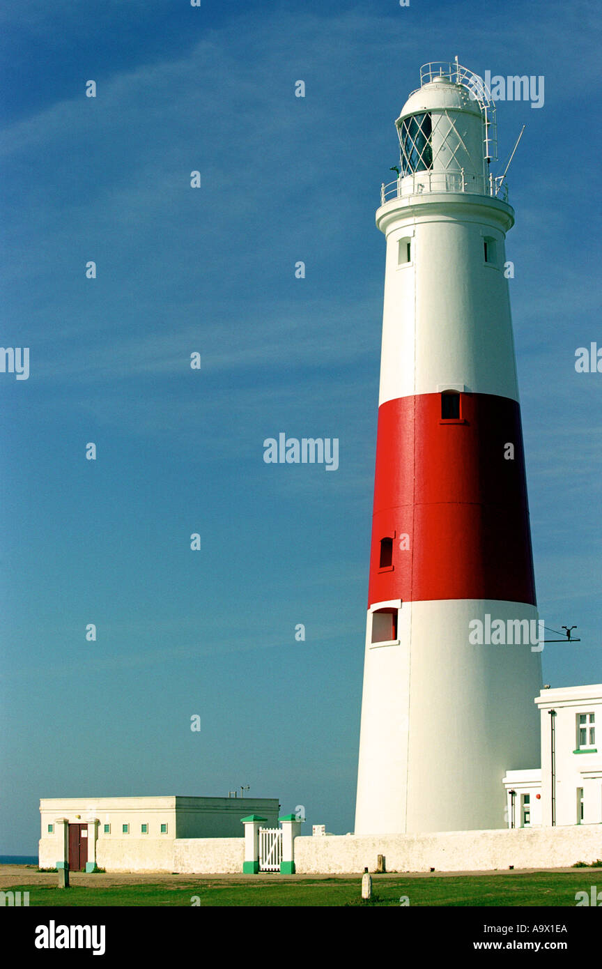 Phare de Portland à Portland, Dorset, Angleterre Royaume-uni Banque D'Images