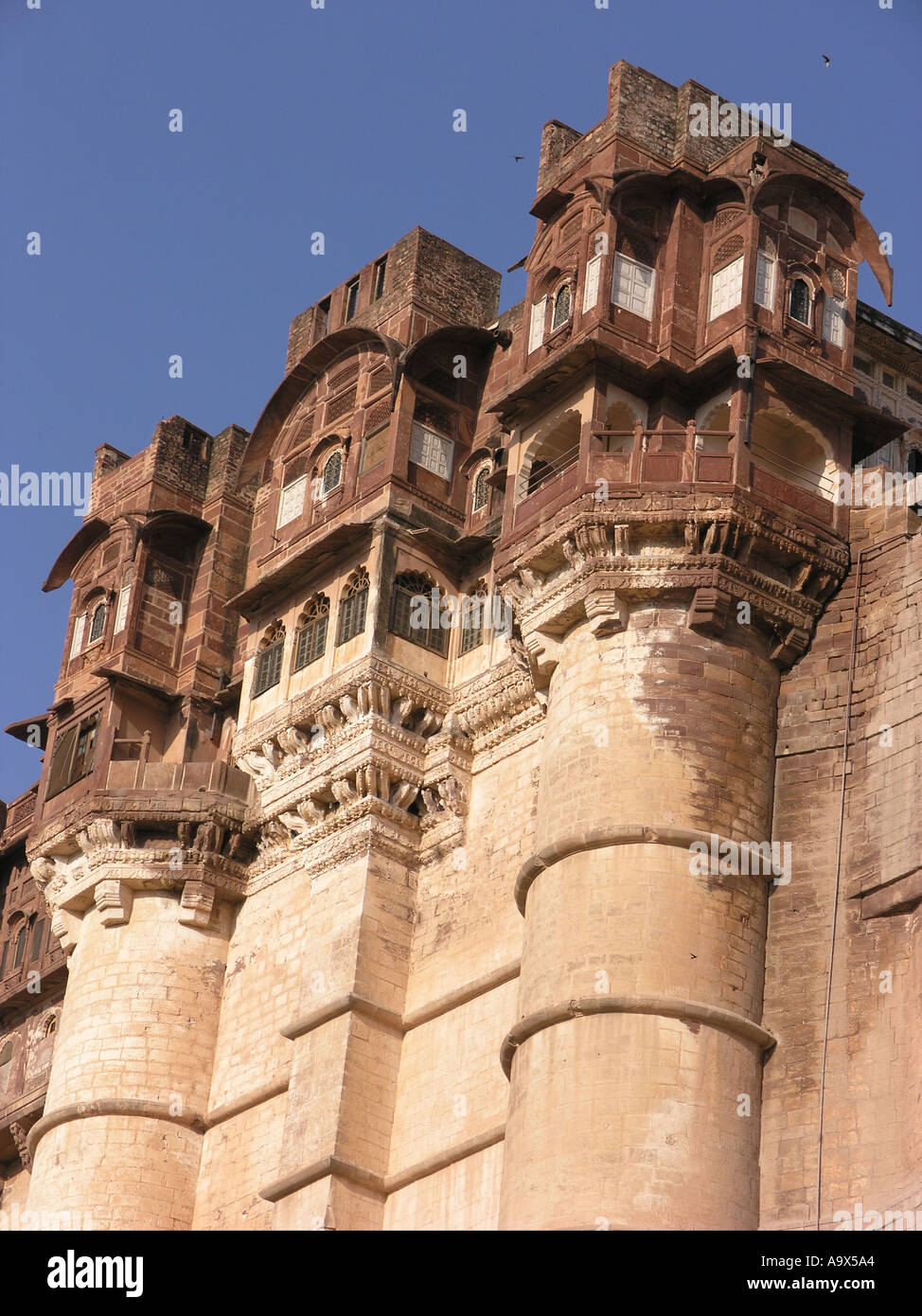 Mehrangarh Fort de Jodhpur, Rajasthan Banque D'Images