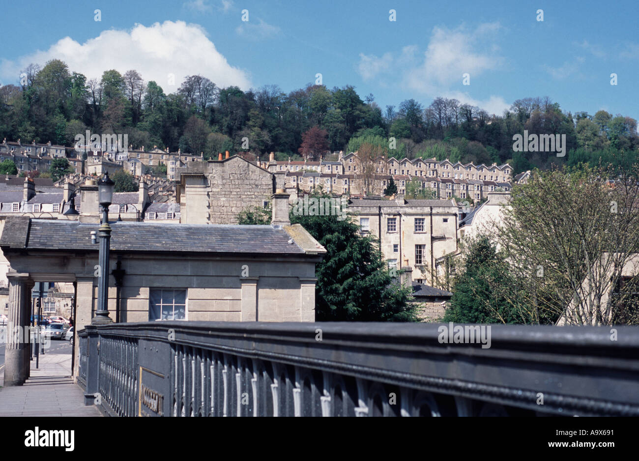 Toll House sur Cleveland Bridge baignoire Spa, Somerest, UK Banque D'Images