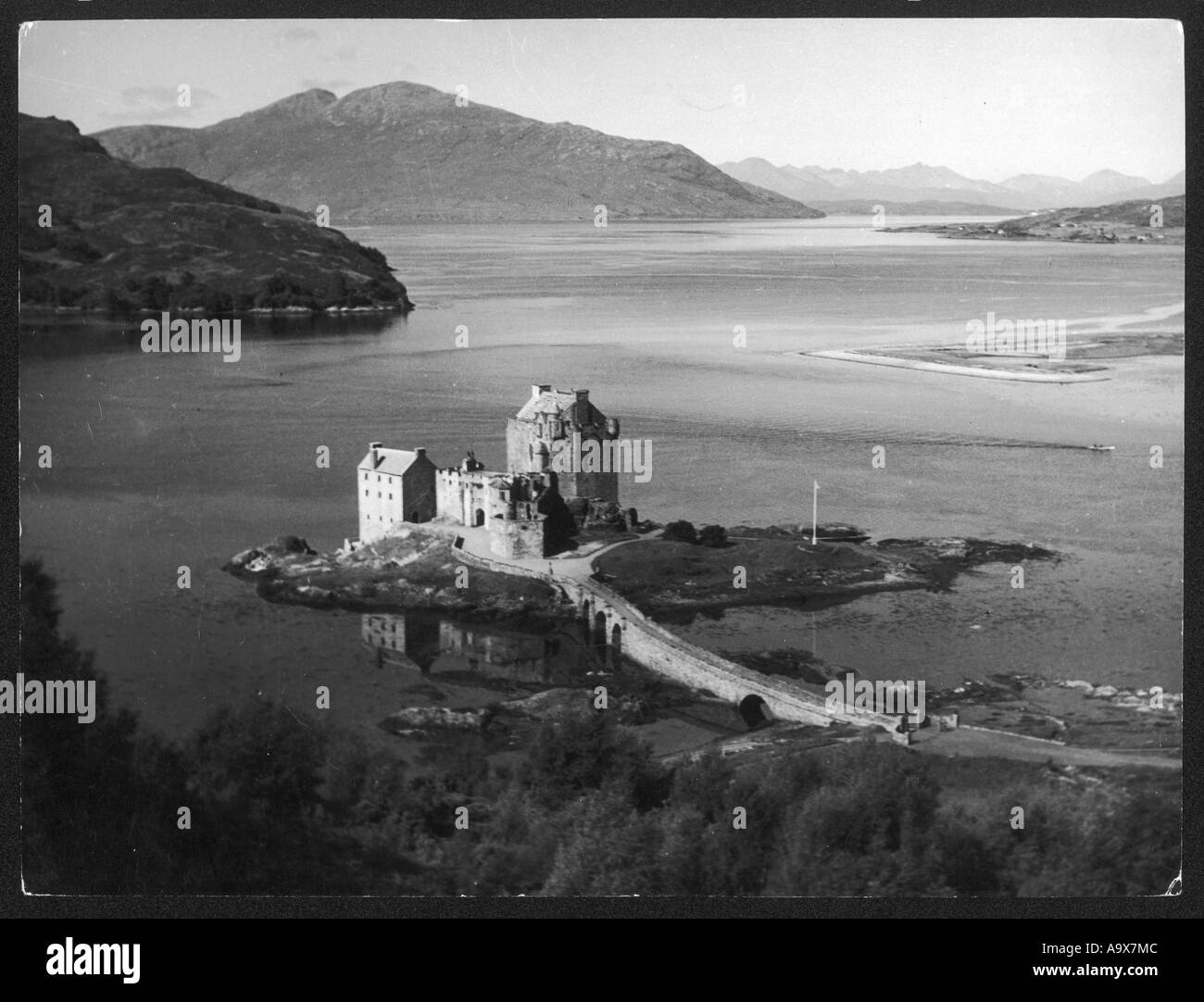 Le Château d'Eilean Donan Banque D'Images