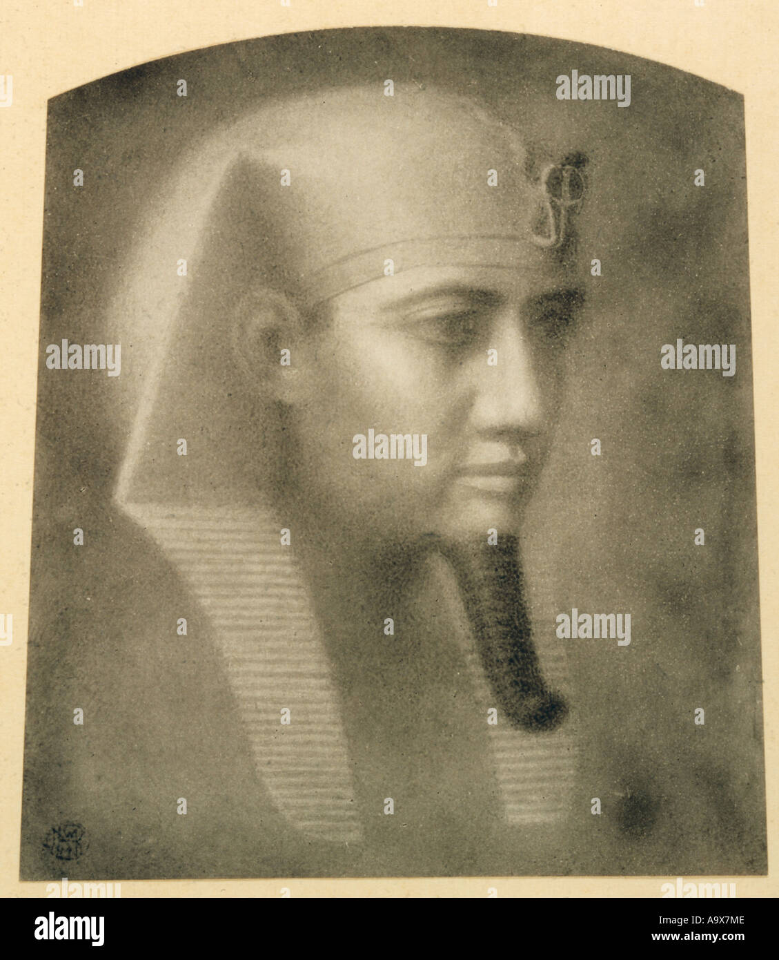 Pharaon Khéphren Banque D'Images