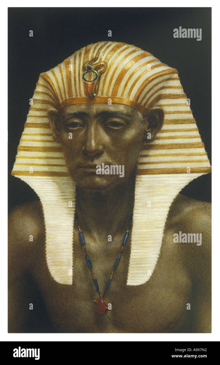 Amenemhet Iii Pharaon Banque D'Images