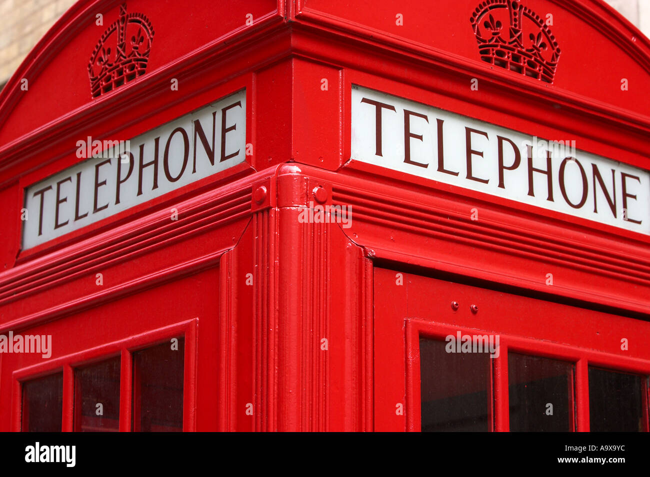 K2 Téléphone fort London uk Banque D'Images