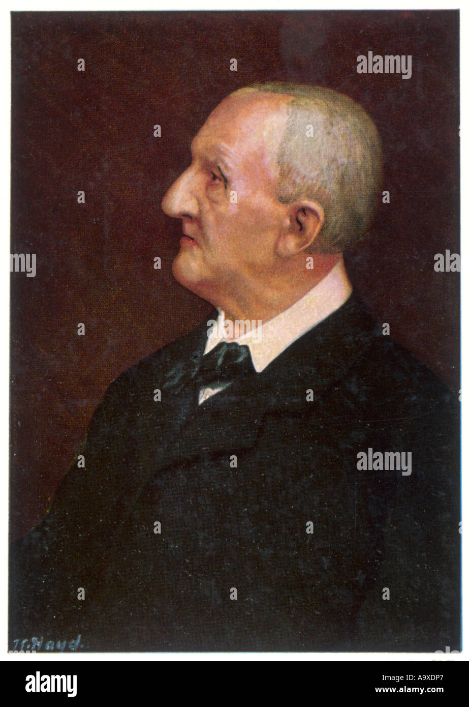 Anton Bruckner Hayd Banque D'Images