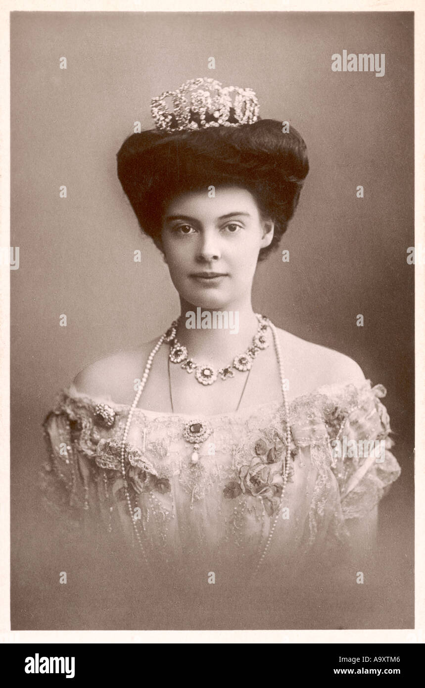 Cecilie Mecklenburg Schw Banque D'Images