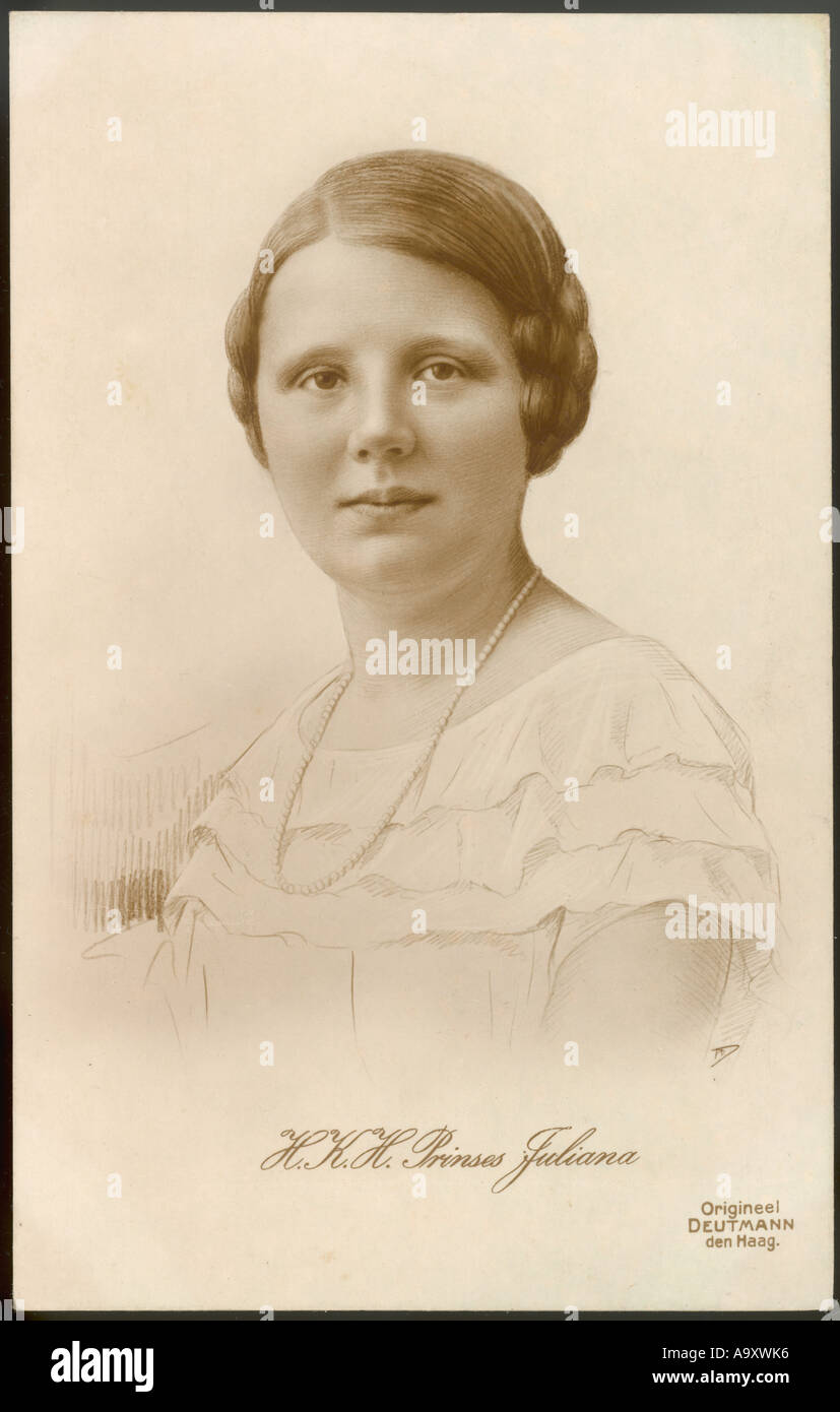 Juliana Dutch 1930 Banque D'Images