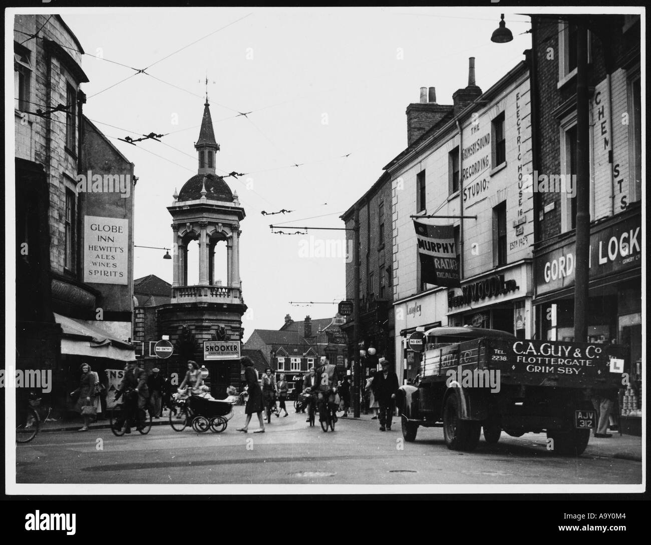 Grimsby 1950 Banque D'Images