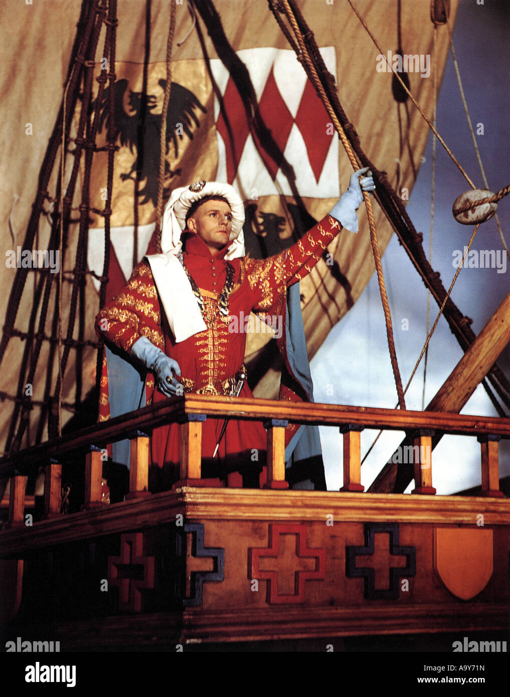 HENRY V - 1944 Rang film avec Laurence Olivier Banque D'Images