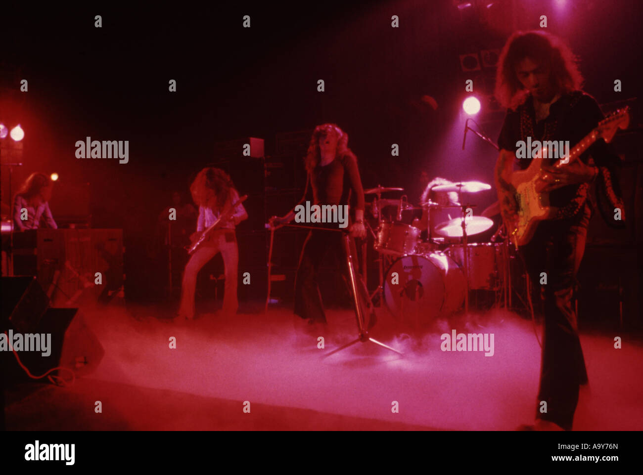 DEEP PURPLE - groupe du Royaume-Uni Banque D'Images