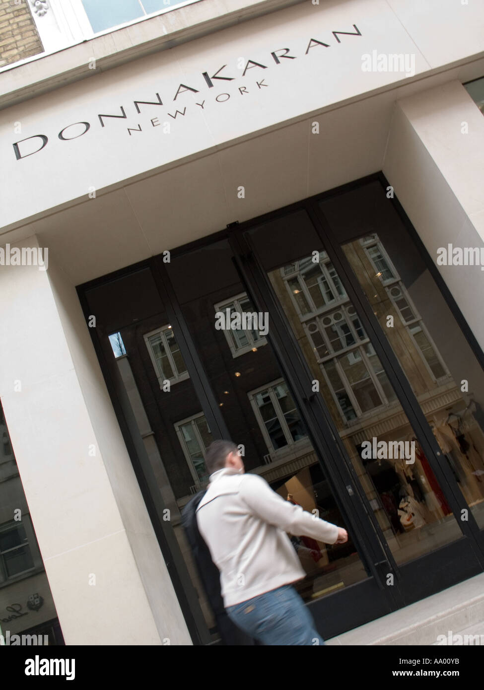Donna Karan New York Bond Street Banque D'Images