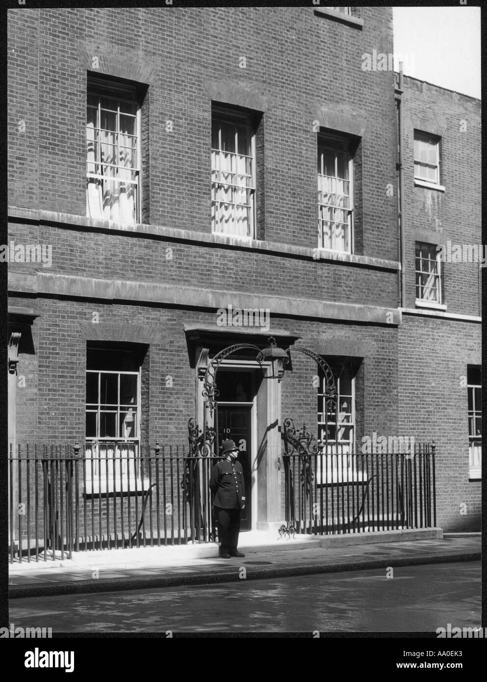 Downing Street 1930 Banque D'Images