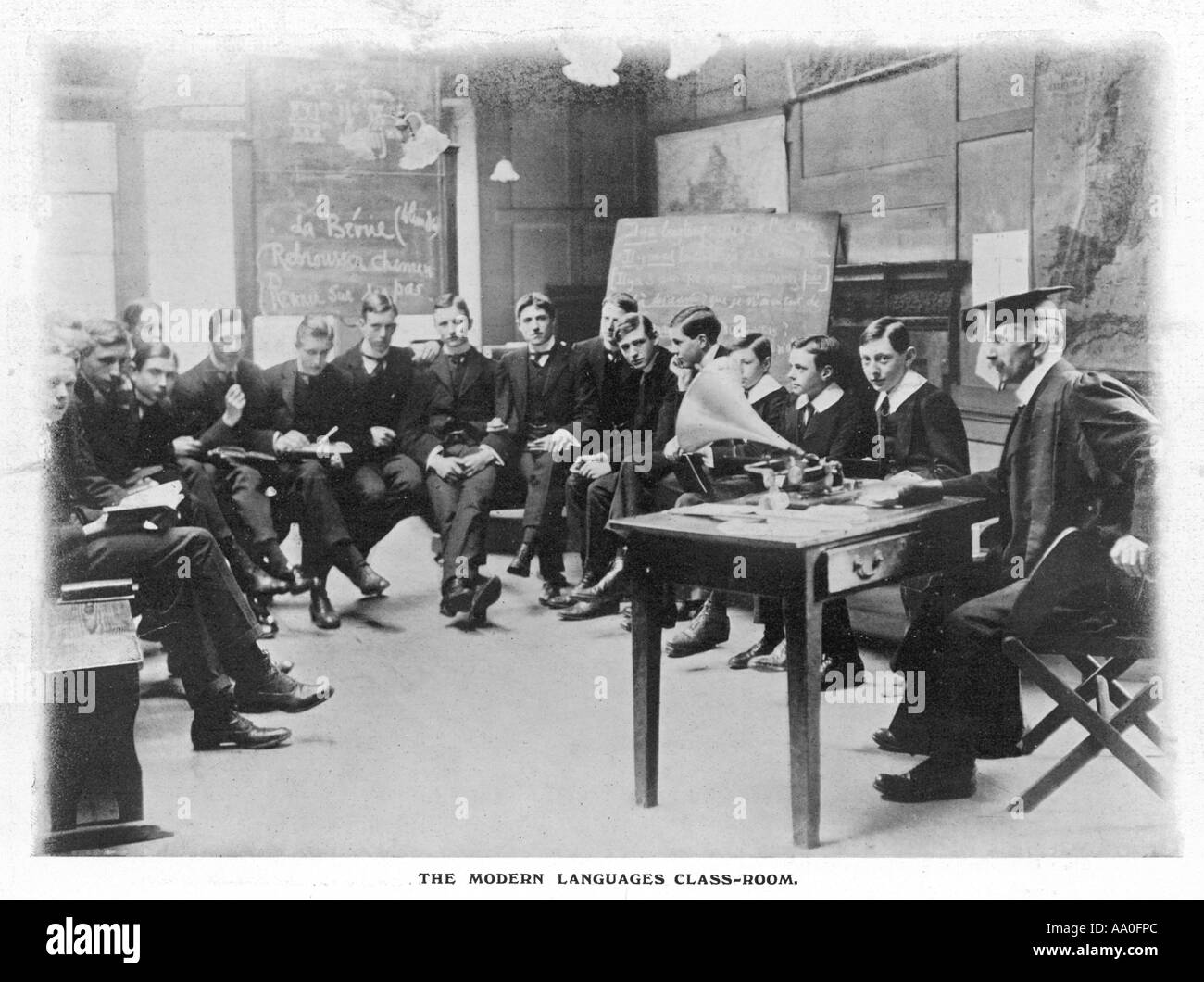 Langues officielles à Westminster Banque D'Images