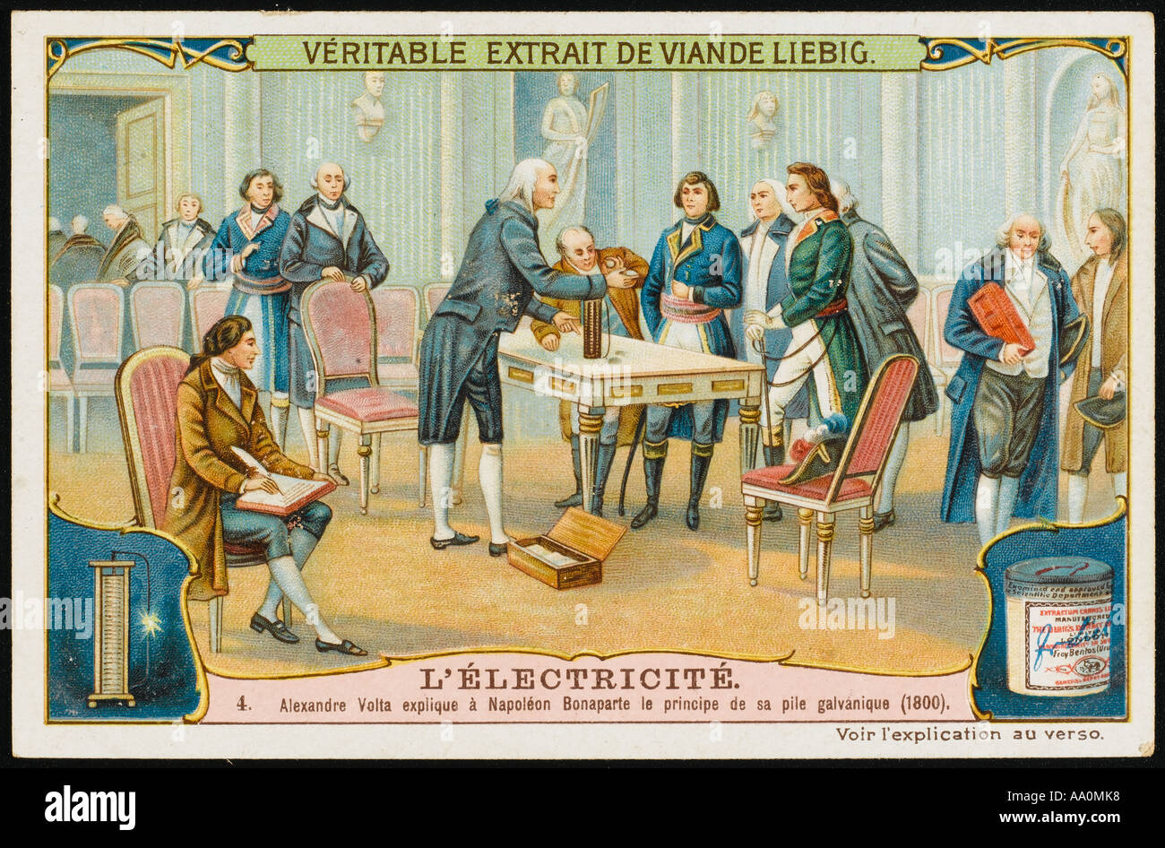 Volta Électricité Banque D'Images Volta Électricité Banque D'Images