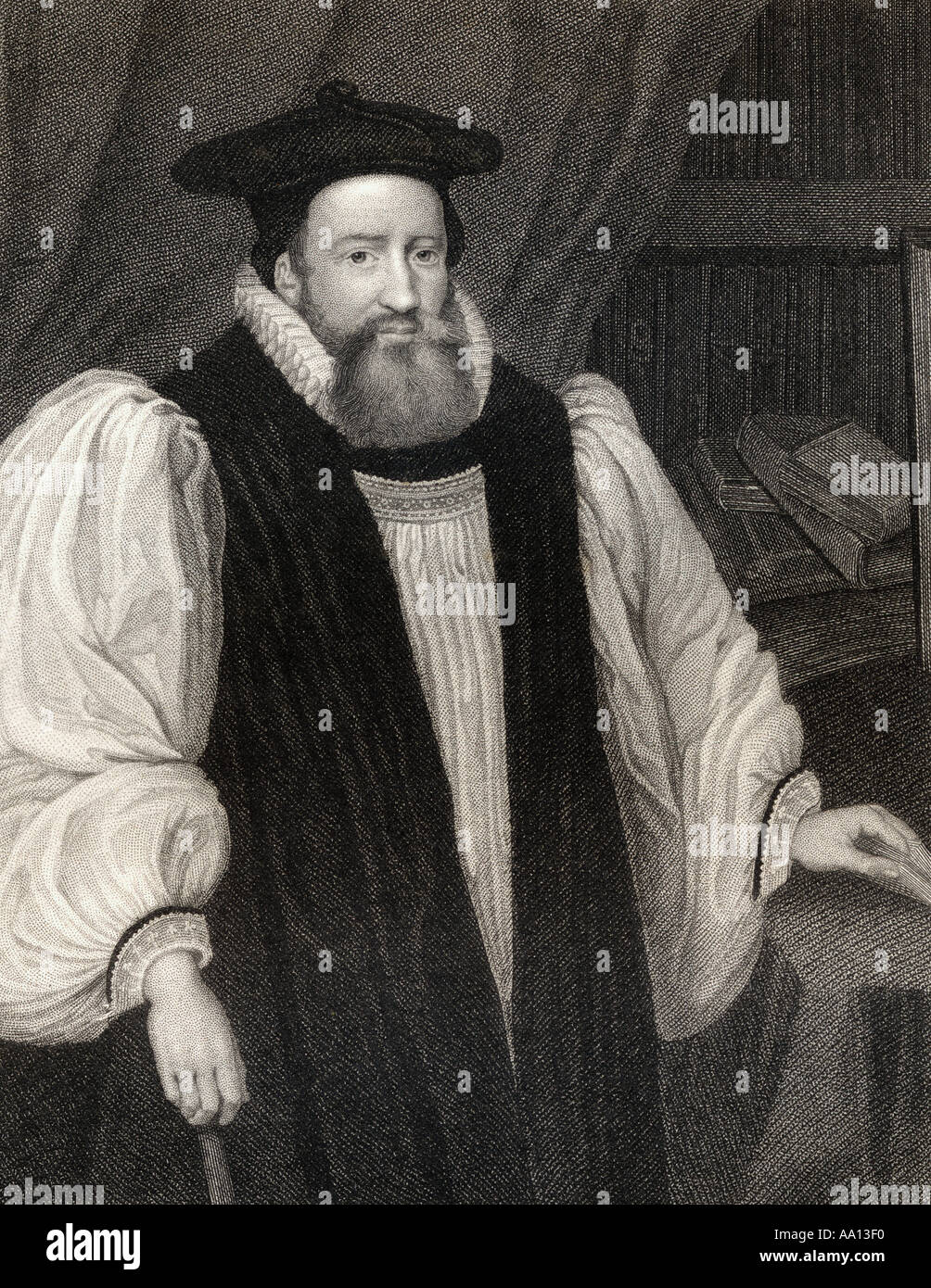 George Abbot, 1562 - 1633. L'archevêque de Canterbury. Banque D'Images