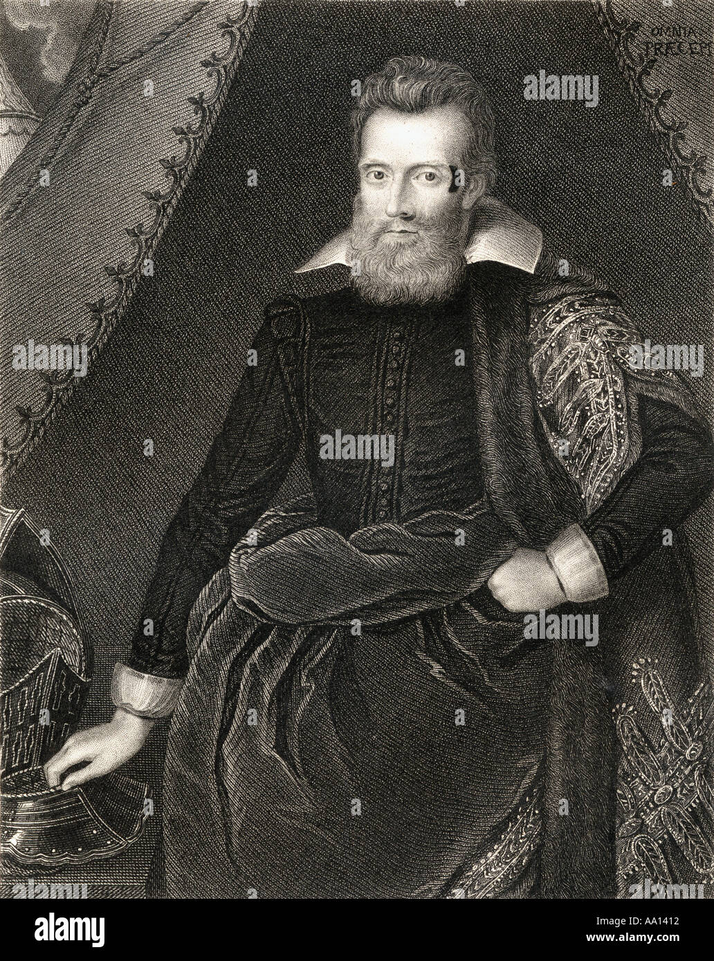 Henry Danvers, comte de Danby, 1573 - 1643. Soldat anglais. Banque D'Images