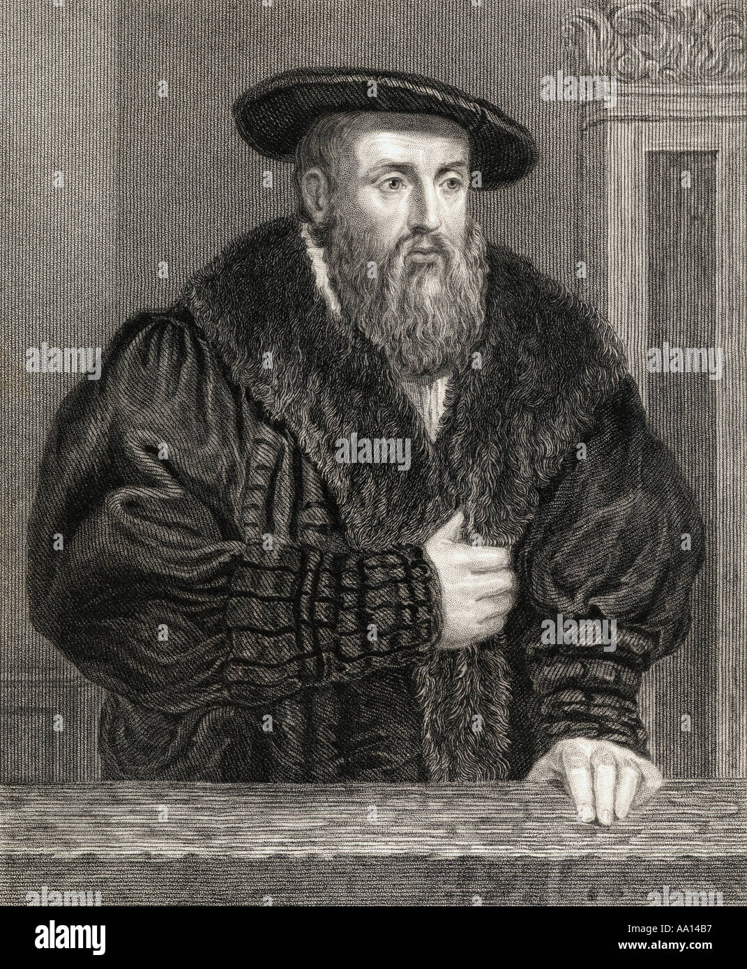 Johannes Kepler, 1571 - 1630. L'astronome et astrologue de la Renaissance allemande. Banque D'Images
