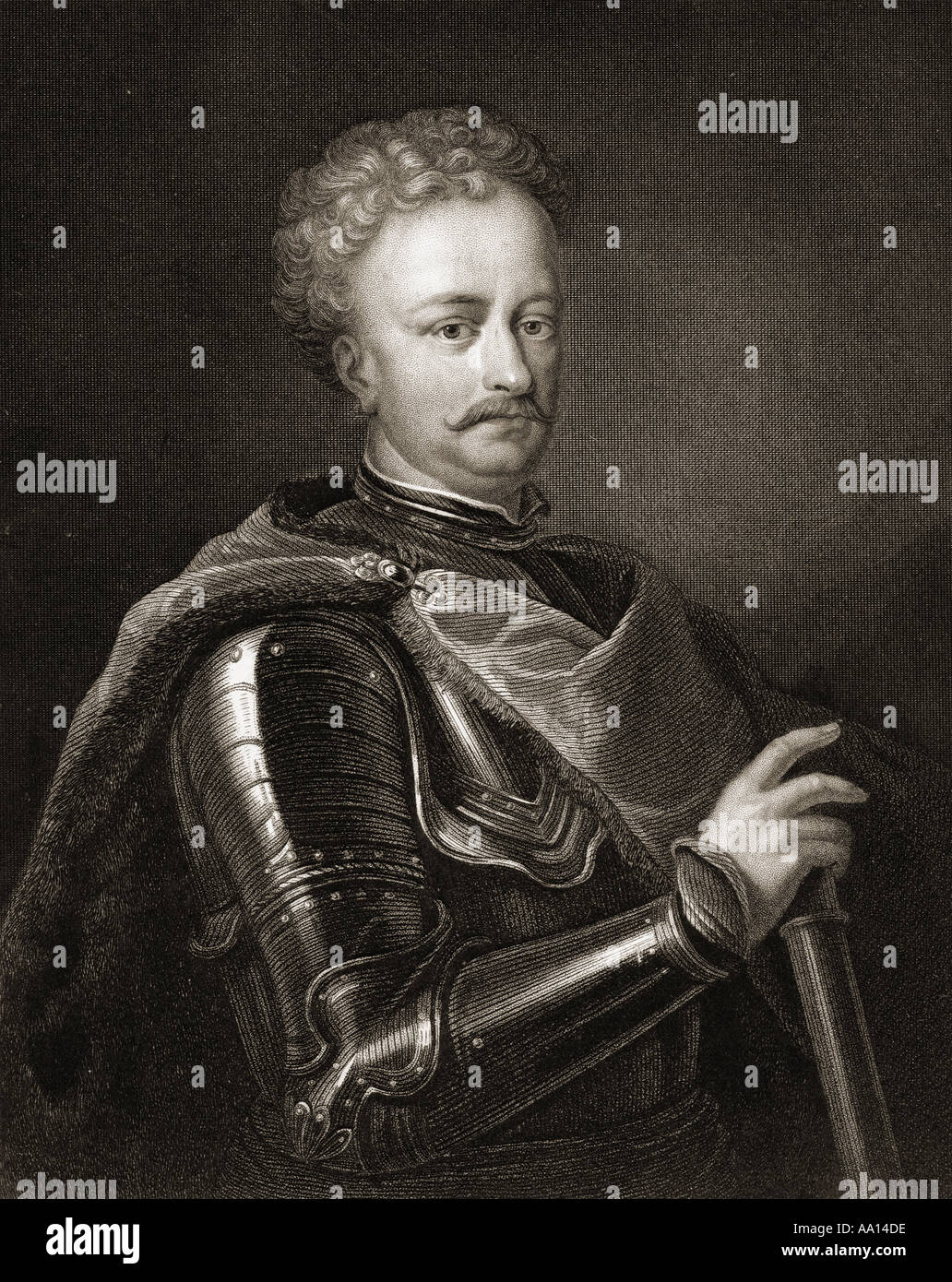 Jean III Sobieski, 1629 - 1696. Le Roi accompagné de la Pologne, 1674 - 1696 Banque D'Images