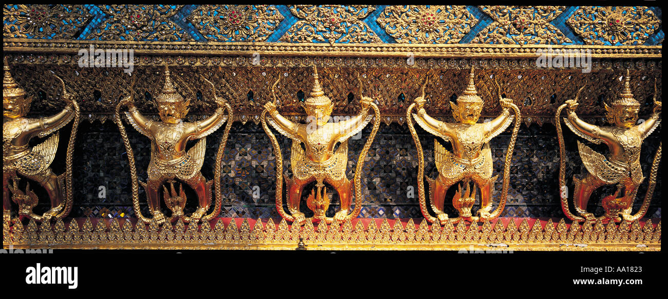 Grand Palace Bangkok Thaïlande Banque D'Images