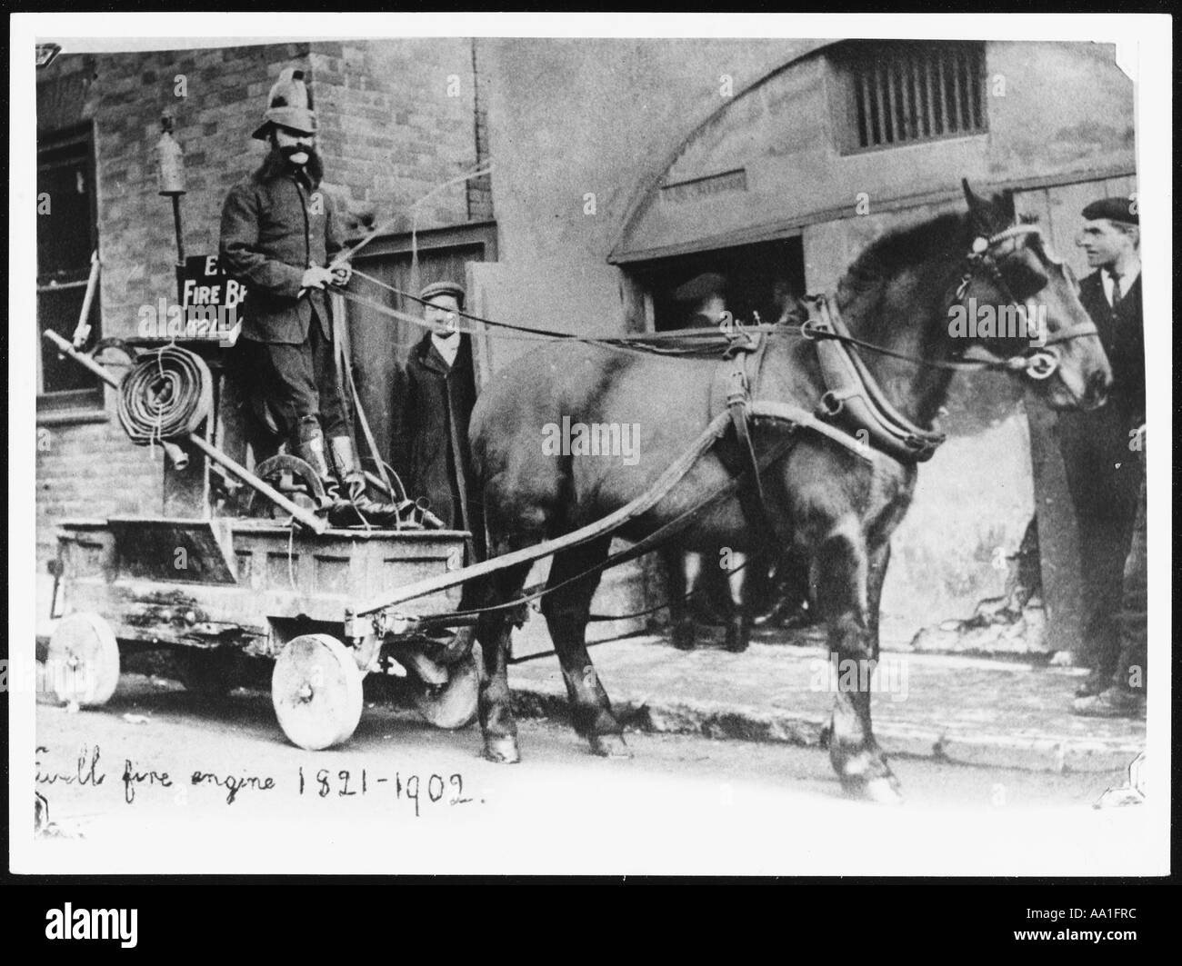 Fire Engine 1821 1902 Banque D'Images