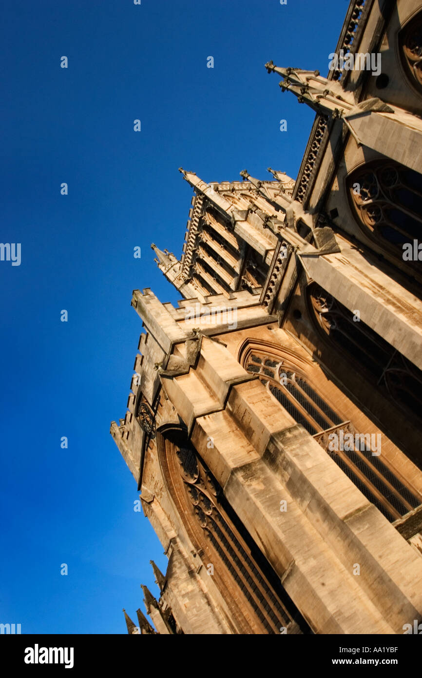 L'église cathédrale de la Sainte et indivisible Trinité Bristol Angleterre Banque D'Images