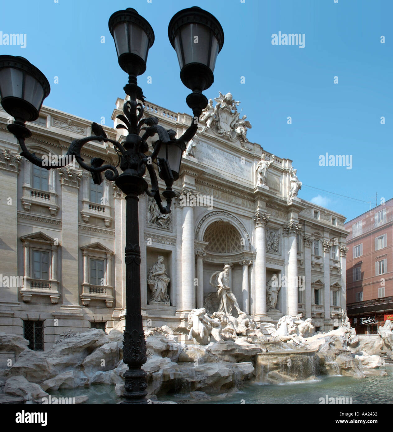 Fontaine de Trevi (Fontana di Trevi), Rome, Italie Banque D'Images