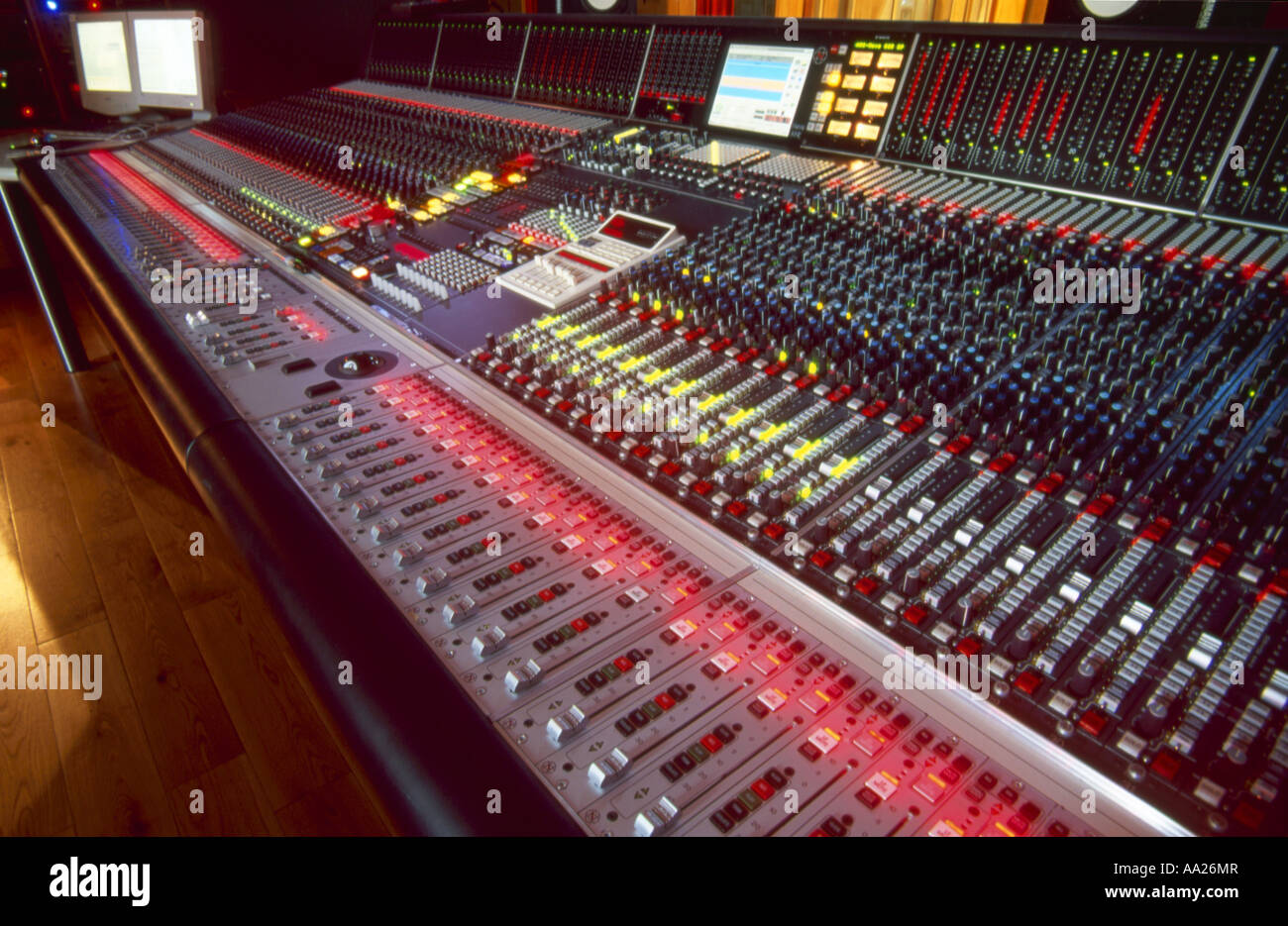 Table de mixage Banque D'Images